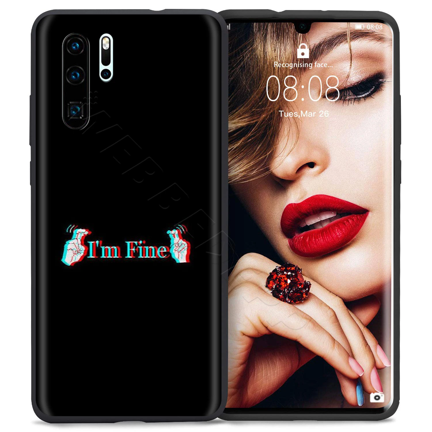 4 Webbedepp абстрактная линия лица чехол для Huawei P8 P9 P10 P20 P30 Lite Pro P Smart Z Mini - Цвет: 4