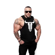 Muscle Brother, спортивный жилет, Европа и Америка, стиль, большой, с принтом, для пробежки, тренировочный, буйный, Хан сервис, для мужчин, быстросохнущий, Clo