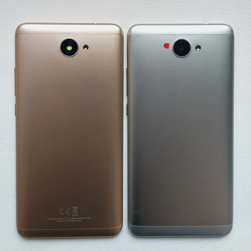 Y7 2017 Silver Для huawei Y7 /Y7 Prime металлический задний корпус крышка батареи Корпус чехол - Цвет: Y7 2017 Silver