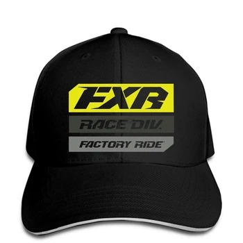 

FXR Race Division Men Baseball Cap Black Hi-Vis Snowmobile Offroad MotoCross Casual Snapback Cap Women Hat Peaked