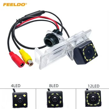 

FEELDO 1Set Car Rear View Camera With LED Light For Renault Fluence/Dacia Duster/Megane 3/Nissan Terrano #AM2810