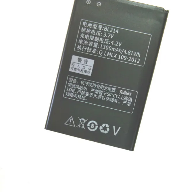 Аккумулятор Westrock BL214 1300 мА · ч для сотовых телефонов Lenovo A208t A218t A269 A305E A269I A316 A300T A360e |