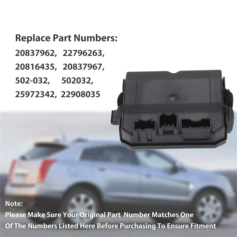 Задний Liftgate модуль управления для Cadillac SRX 2010 2015 20837967 502 032 20837962|Модули излучения