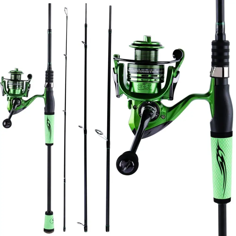 bass fishing spinning combo