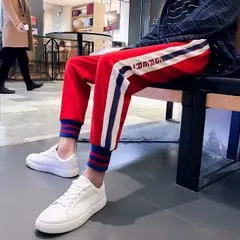 INS Super Fire/спортивные штаны Осенняя школьная форма свободного кроя в Корейском стиле в стиле Харадзюку для девочек