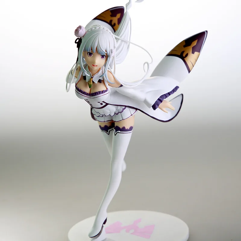22 см Re: Life a Different World от Zero Rem Ram Emilia re zero Экшн фигурки игрушки Аниме Фигурки для