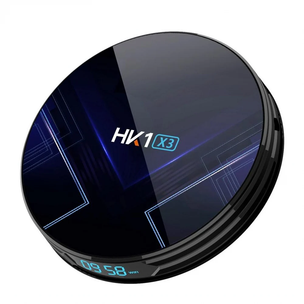 Смарт Android 9 0 ТВ бокс 2 4g / 5G WiFi четырехъядерный BT 4 удаленный медиаплеер Голосовое