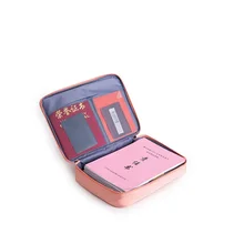 Папка для документов на молнии A4, повседневный органайзер для документов, портфель для документов, офисный портфель, портфель для книг, чехол для хранения, сумка для сертификата