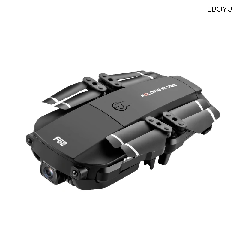 EBOYU F62 Wi-Fi FPV складной Радиоуправляемый Дрон 4 K/480 P HD камера оптический поток двойная камера s режим жестов высота удержания RC Квадрокоптер Дрон