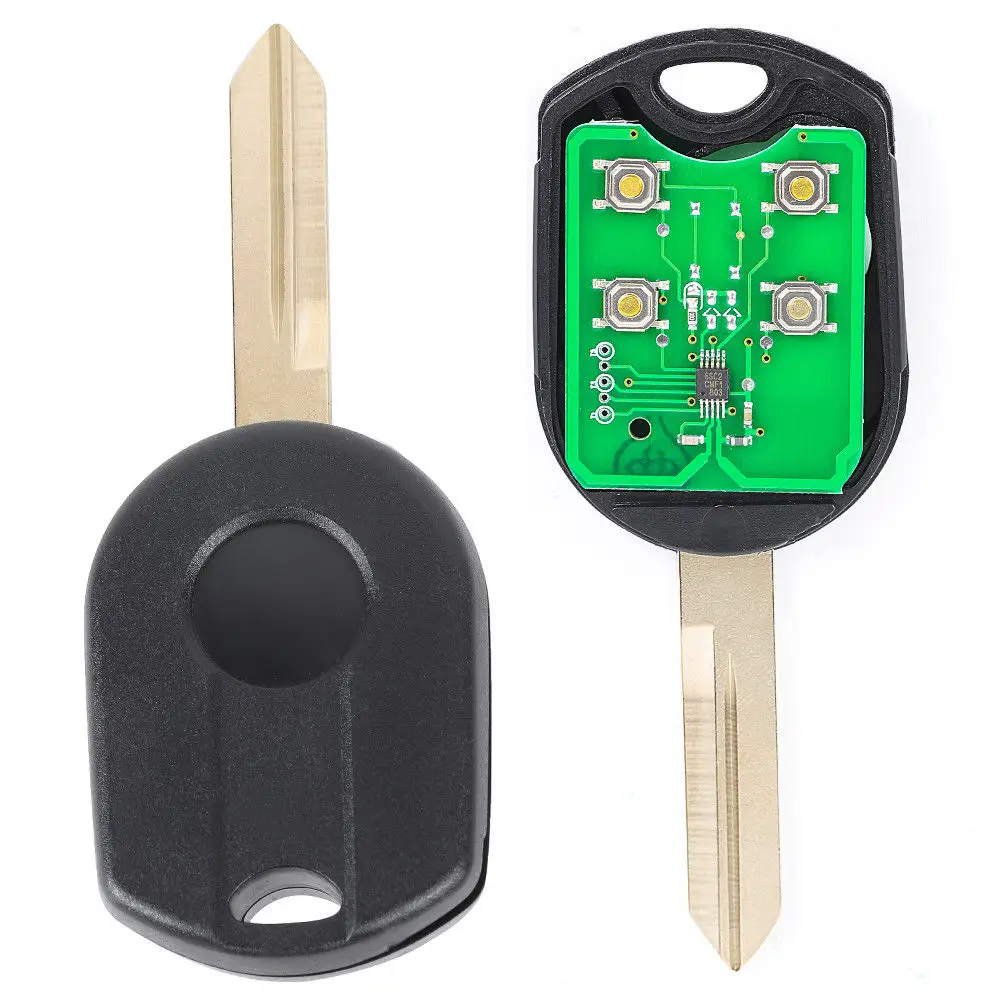 KEYECU 4 BUTTONS REMOTE CAR KEY FOB 315MHZ/ 433MHZ FOR FORD EXPLORER F150 250 350 FOR LINCOLN MARK LT NAVIGATOR