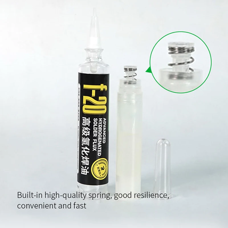 

RELIFE f-20 BGA advanced hydrogenated solder paste flux 10CC no-clean solder paste flux for mobile phone repair