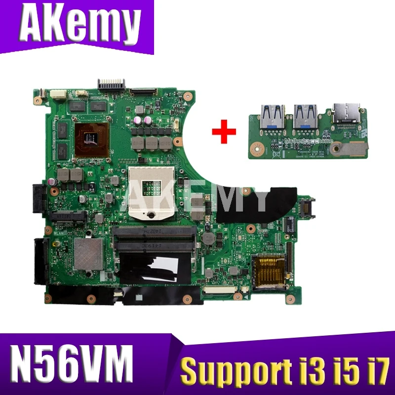 XinKaidi N56VJ / N56VM Материнская плата ноутбука для ASUS N56VZ N56V оригинальная материнская