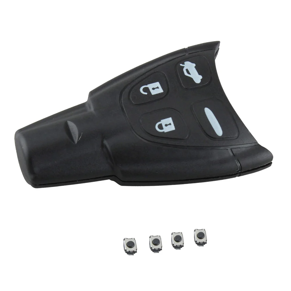 4 Button Auto Car Remote Key Case Cover For SAAB 93 95 9-3 9-5