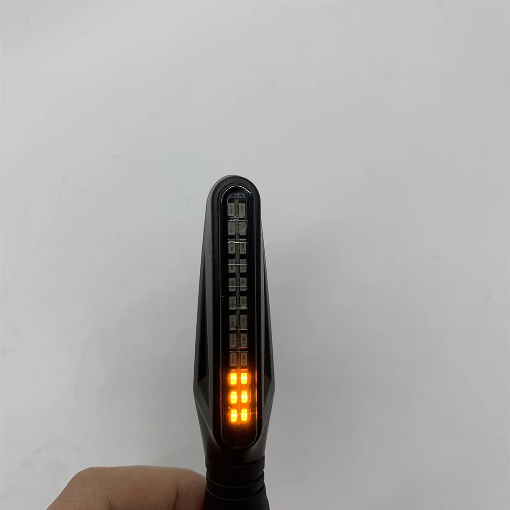 4 шт. универсальный мотоцикл 24LED поворотник светильник мигающий мигалка Янтарный