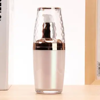 

30ml Portable Acrylic Empty Pump Spray Bottle Cosmetic Container Luxury Lotion Cream Storage Bottle