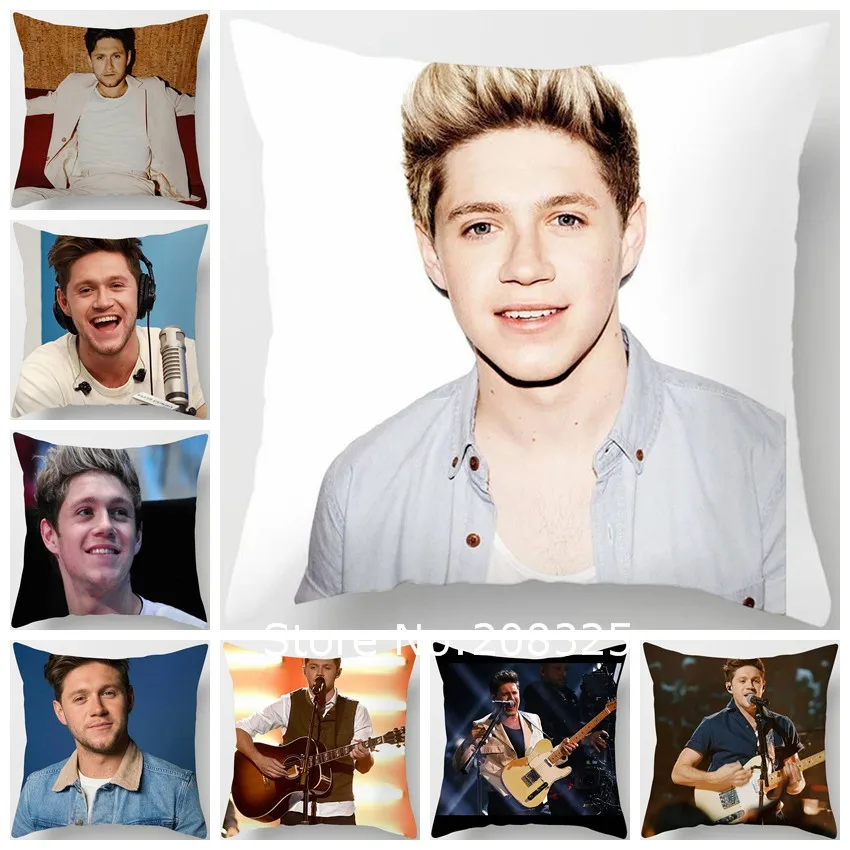 ZENGIA Niall Horan чехол для подушки 45x45 см полиэстер под заказ квадратная наволочка