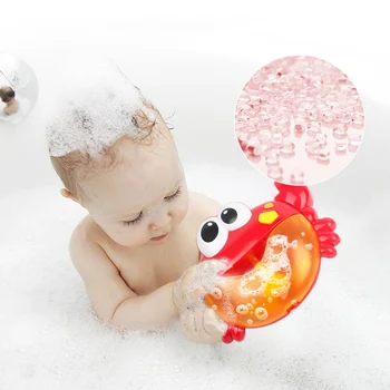 

Bubble Machine Crabs Frog Automatic Music Bubble Maker Bath Summer Outdoor Homeuse Swmming Machine Toys for Kids