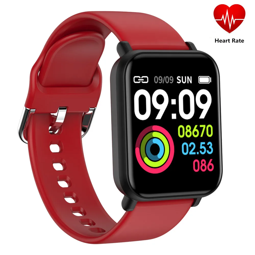 

R16 Smart Watch Bracelet Blood Pressure Fitness Tracker Heart Rate Tracker IP68 Waterproof Bluetooth Smart Band Sport Wristwatch