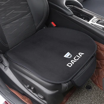 

Car 1PCs/Set Car Seat Cushion Non-Slip Cover Velvet Plush For Dacia LOGO Duster Logan Sandero Lodgy