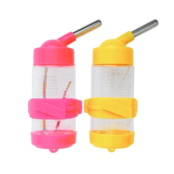 

80ml Dog Cat Bird Hamster Hanging Bottle Auto Feeder Rabbit Pet Water Dispenser