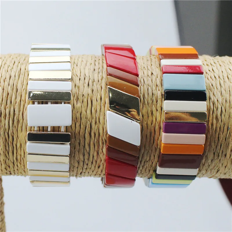 5 шт./лот, модная ручная работа, красочная керамика, браслет, регулируемый керамический браслет, несколько стилей ювелирных изделий