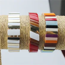 5 шт./лот, модная ручная работа, красочная керамика, браслет, регулируемый керамический браслет, несколько стилей ювелирных изделий