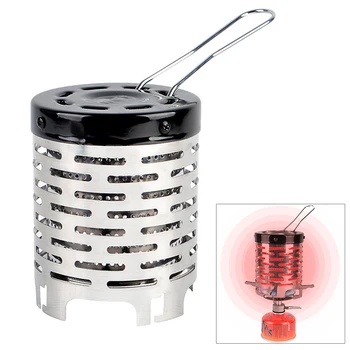 

Mini Camping Heater Cap Burner Cover Stainless Steel Cover Outdoor Wood Burning Stove Cover For Camping Hiking Climbing Supplies