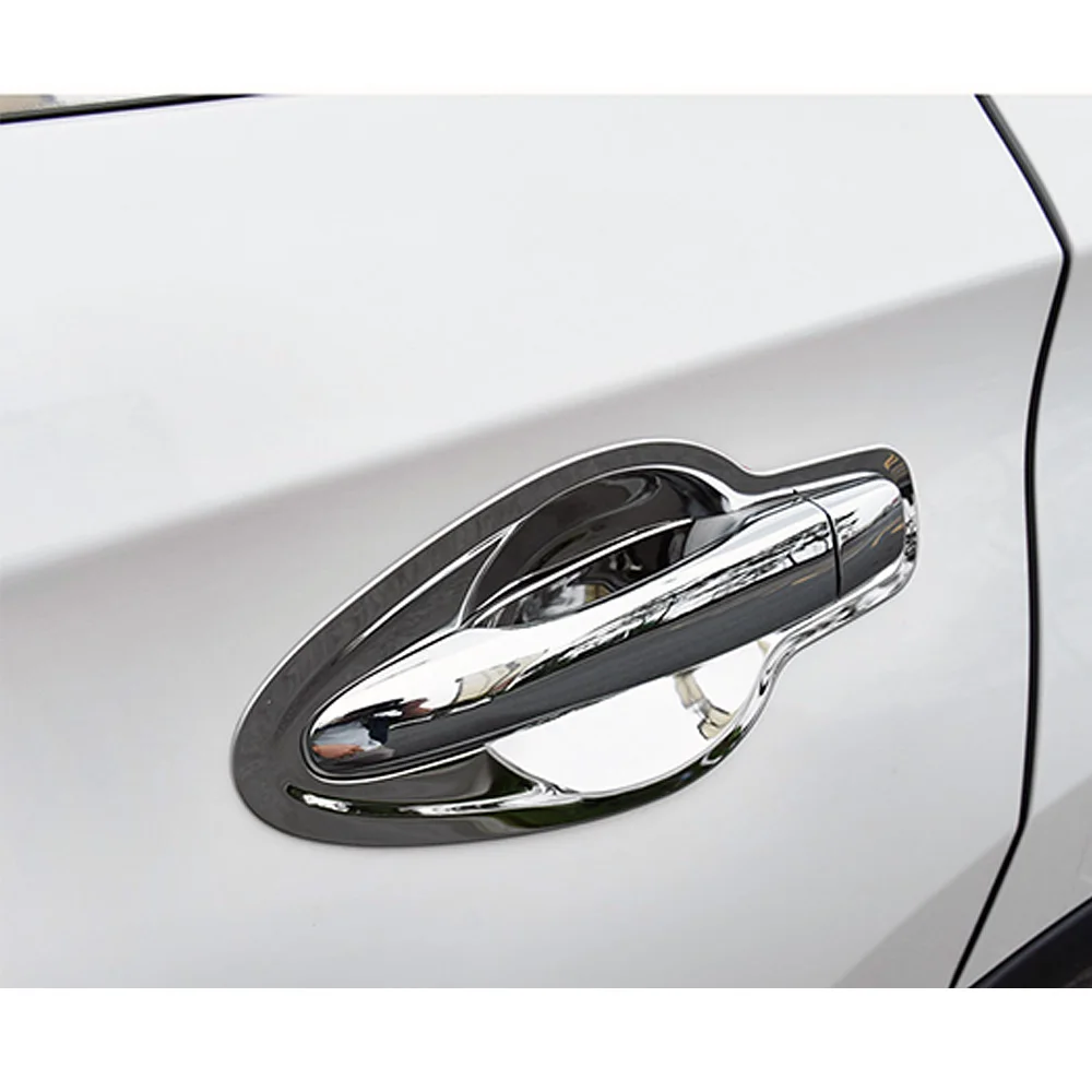 Chrome Door Handle Bowl Protector Cover Trim for Nissan Murano 2015 2016  2017 2018 2019 Car Exterior Accessories
