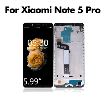 

10pcs/lot for Xiaomi for Redmi Note 5 Pro LCD Display Touch Screen Digitizer Assembly with Frame Telephone Free Shipping DHL EMS