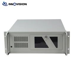2023 New 4U Rackmount Industrial Computer Chassis IPC610F 1.2MM SGCC Strong Server Case Suitable For Industrial Control Monitor