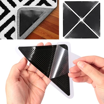 

Areyourshop 16 Packs Ruggies Rug Carpet Mat Gripper Pad Reusable Washable Fixing Grip