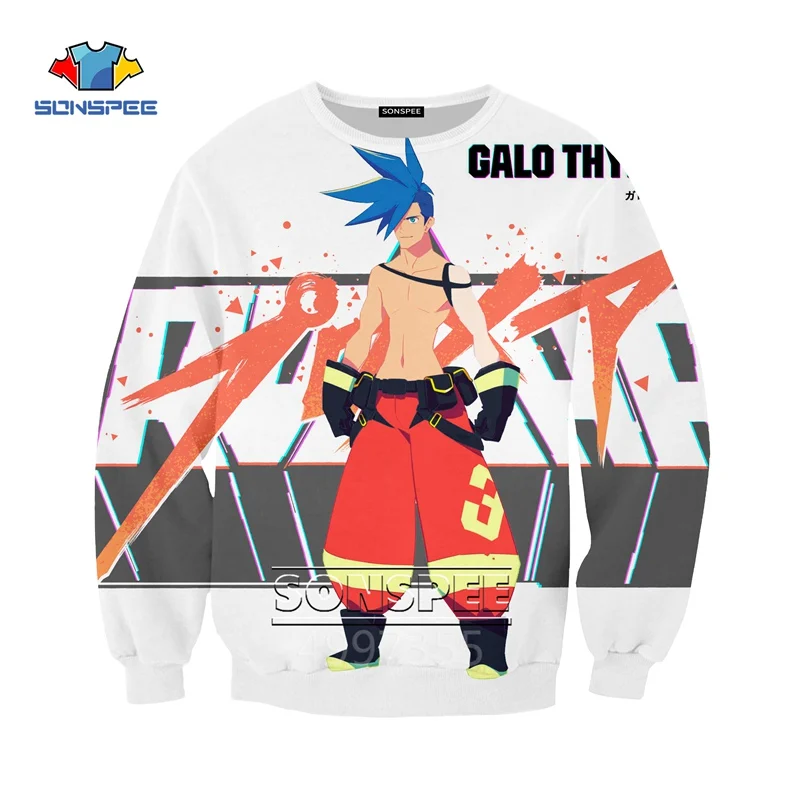 SONSPEE/аниме Promare Harajuku, детские толстовки с 3D принтом, детская одежда для мальчиков и девочек-подростков, топы, пуловер с длинными рукавами, SW134