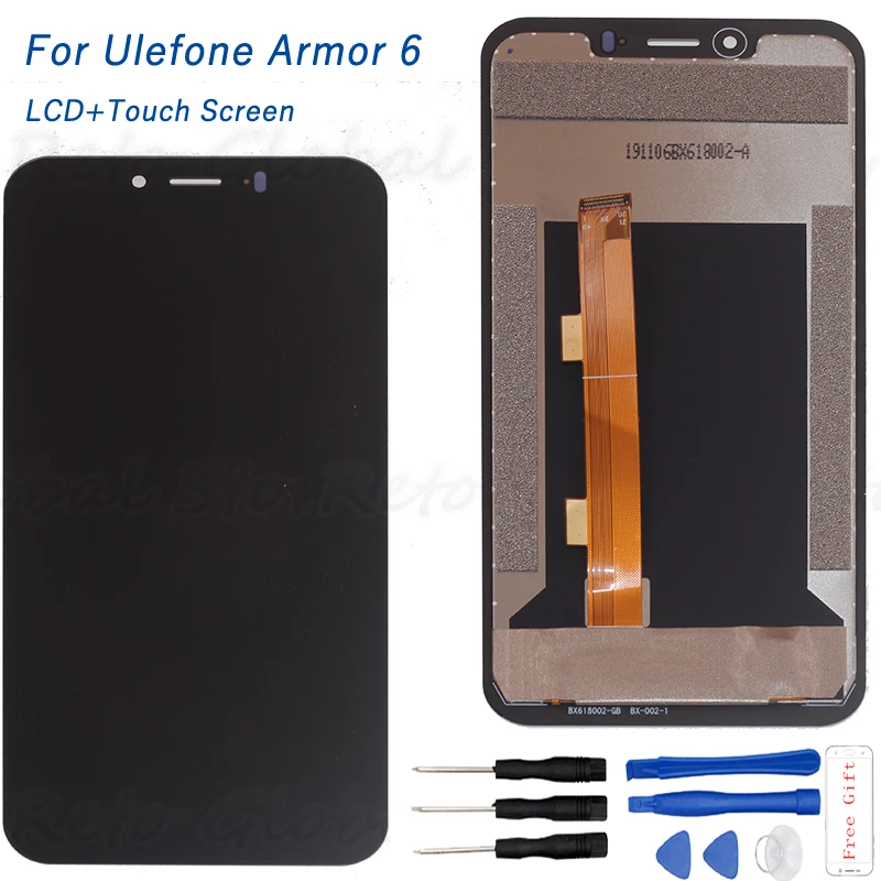 6 2 &quotОригинальный ЖК-дисплей для Ulefone Armor сенсорный экран дигитайзер Замена