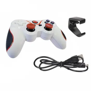 

Wireless Bluetooth 3.0 Game Controller Terios T3/X3 For PS3/Android Smartphone Tablet PC With TV Box Holder T3+ Remote Gamepad