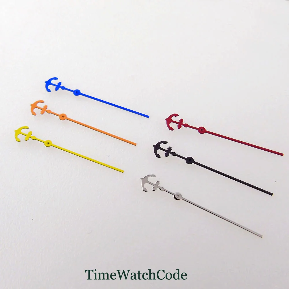 13.3Mm Orologio Aghi Di Seconda Mano Adatti Per Seiko Nh35 Nh36 4 R36 7 S36 7002 7009 Nero/Argento/Blu/Rosso/Arancione/Giallo