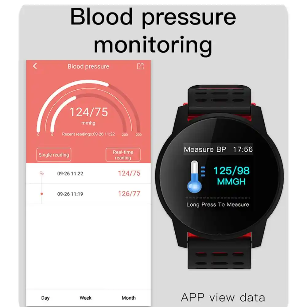 w1 98 android ios smartwatch
