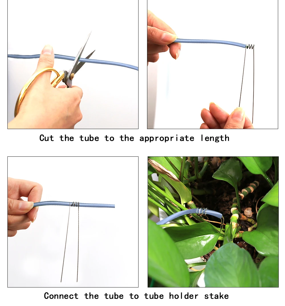 Description Picture 5 of itemGarden Automatic Pump Drip Irrigation Watering Kits System Sprinkler with Smart Water Timer Controller for Bonsai Plant #22018