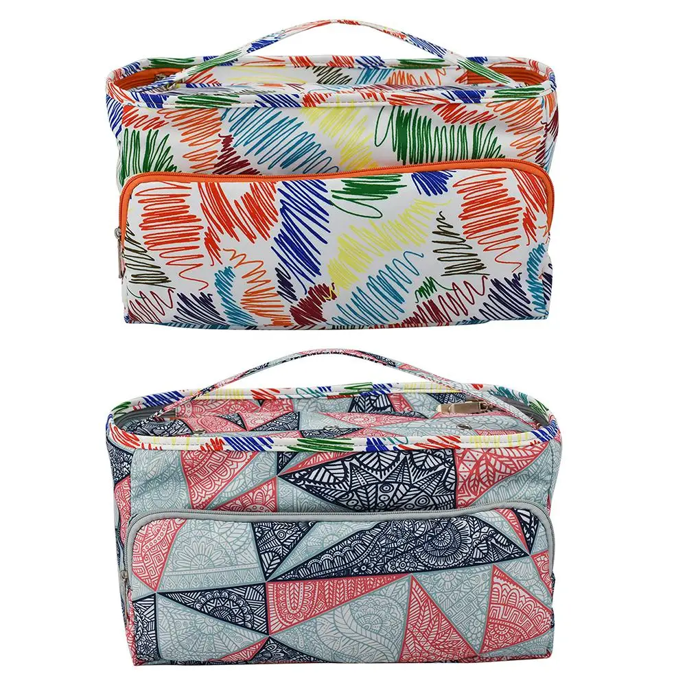 

Knitting Bag Portable Yarn Tote Storage Bag For Wool Crochet Hooks Knitting Needles Sewing Supplies Set DIY Household Organizer
