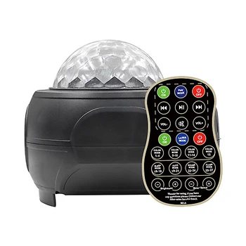 

Colorful Starry Sky Projector LED Night Light Romantic Projection Lamp Blueteeth USB Voice Control Music Player Galaxy Birthday
