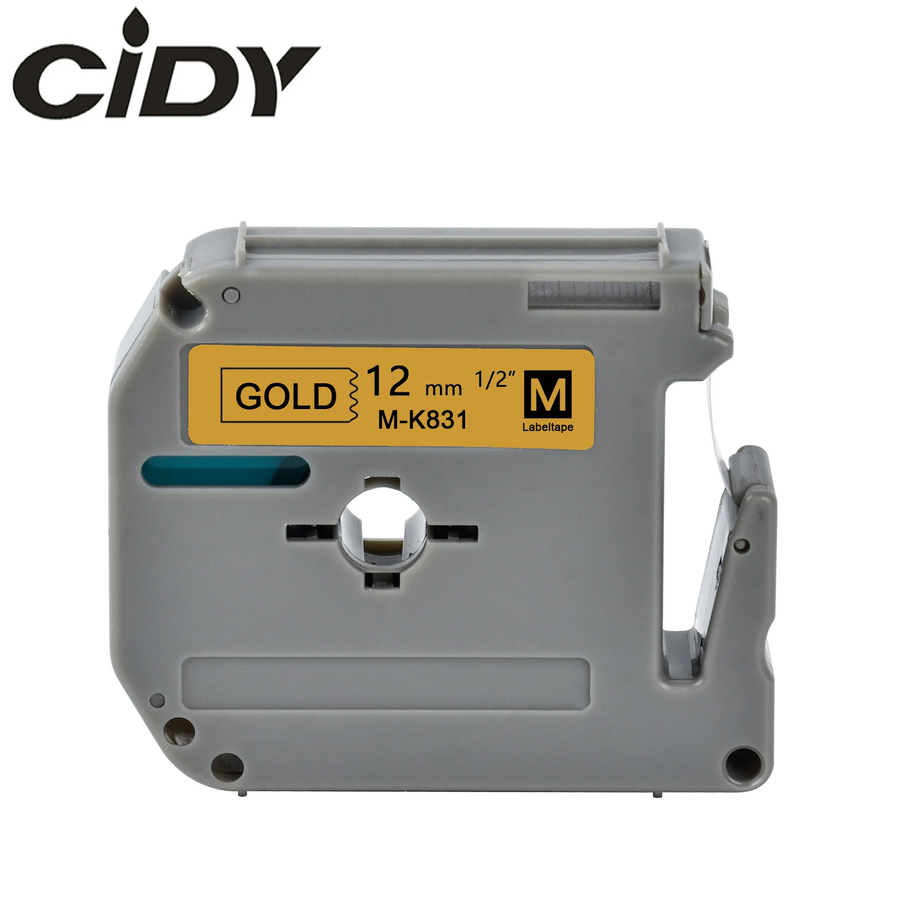 CIDY MK831 MK 831 M-K831 12 мм черные на золотых этикеточных лентах для детской яркости |