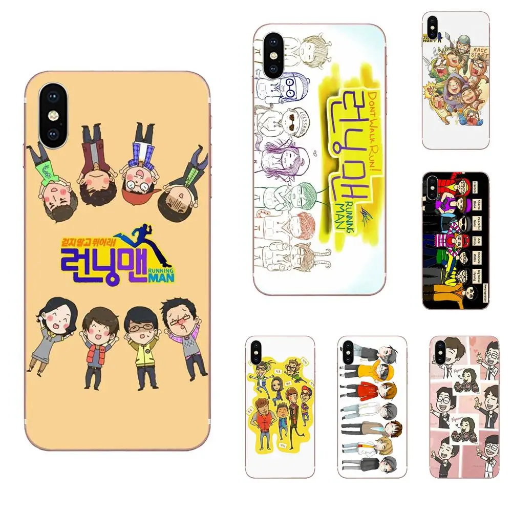 

For Xiaomi Mi3 Mi4 Mi4C Mi4i Mi5 Mi 5S 5X 6 6X 8 SE Pro Lite A1 Max Mix 2 Note 3 4 Case Running Man Korean Variety Show Cartoon