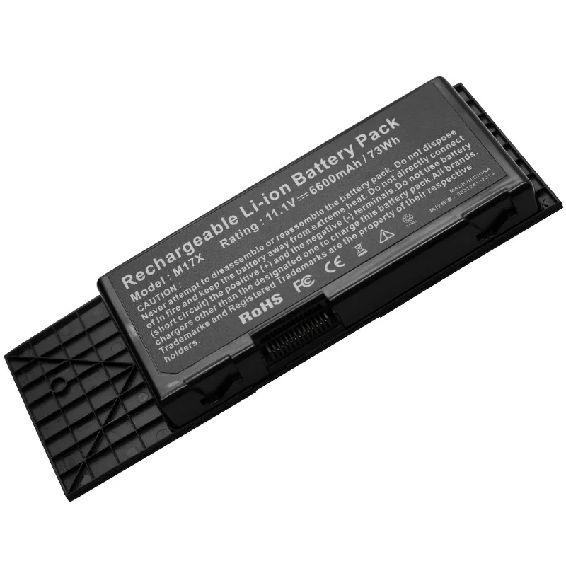 Golooloo 9 ячеек 7XC9N Аккумулятор для ноутбука Dell Alienware M17x M17x R3 M17x R4 серии 7XC9N BTYVOY1 C0C5M 0C0C5M 318-0397 05WP5W