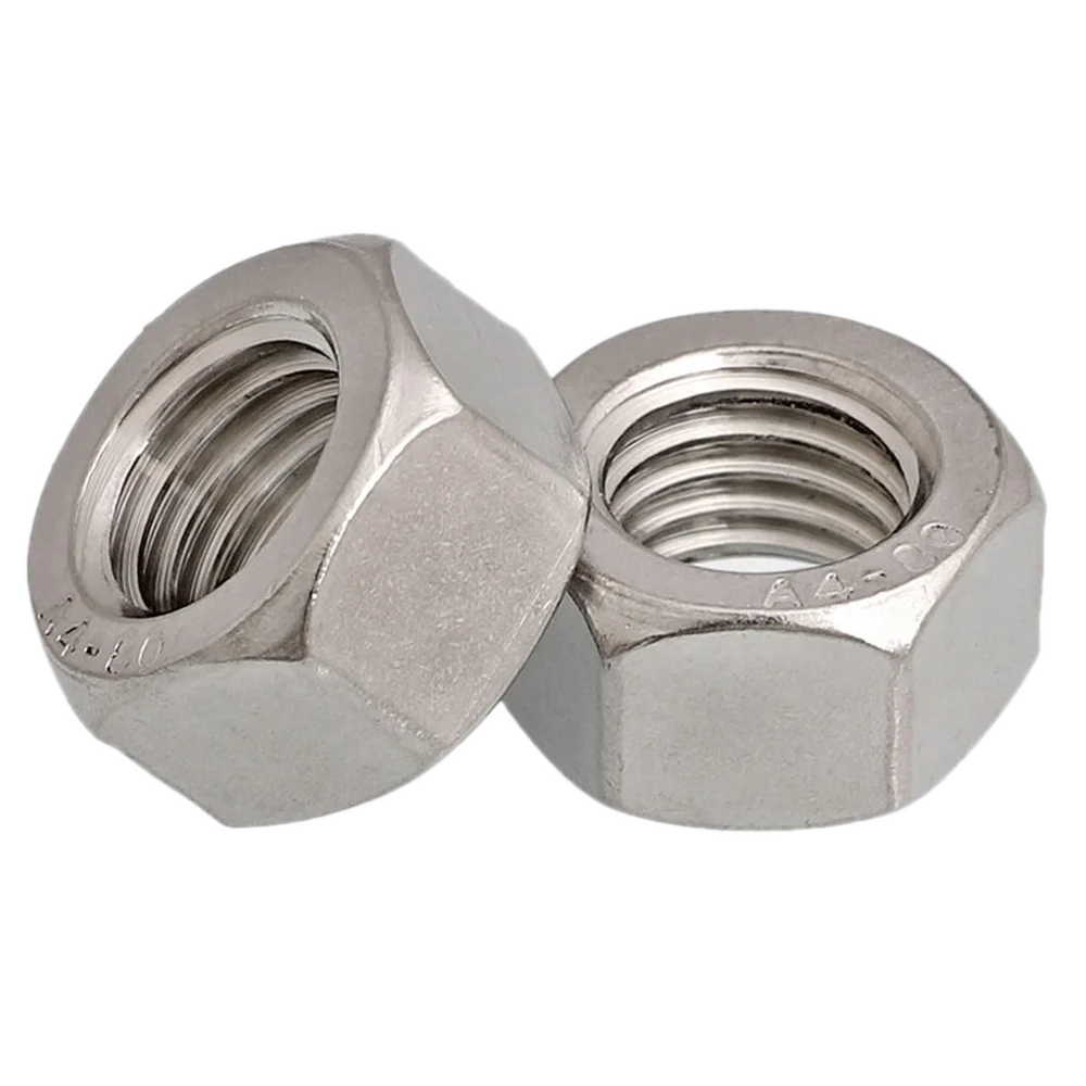 M2-0.4 Metric Hex Nuts DIN 934 A2 Stainless Steel Coarse Qty 10 2mm 