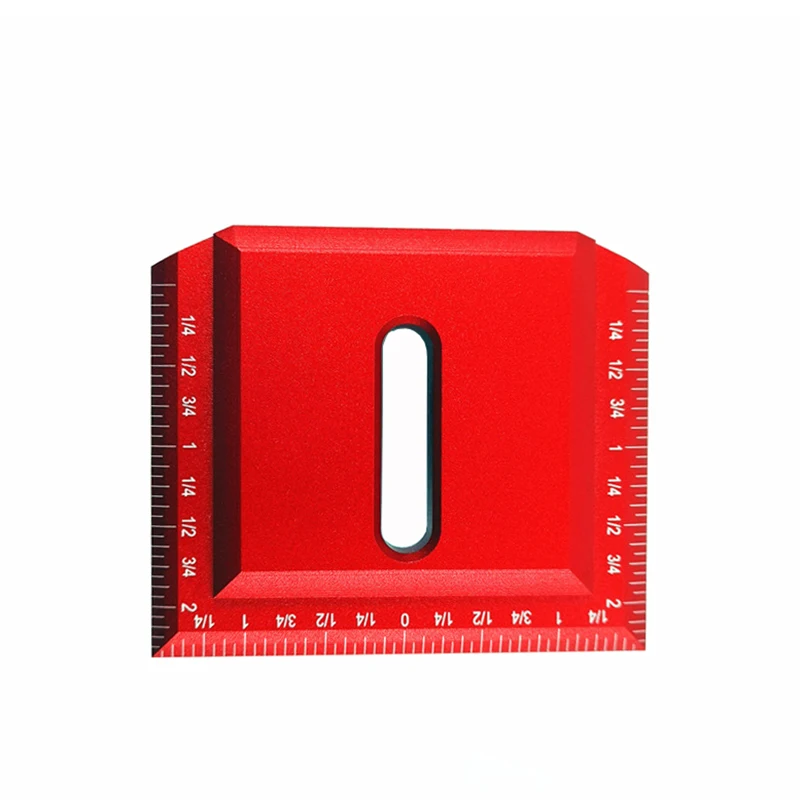 Tanie Do obróbki drewna typu T rysik znak narzędzia do obróbki drewna otwór pozycjonowania skrzyżowane wskaźnik linijka ze stopu aluminium narzędzie pomiarowe
