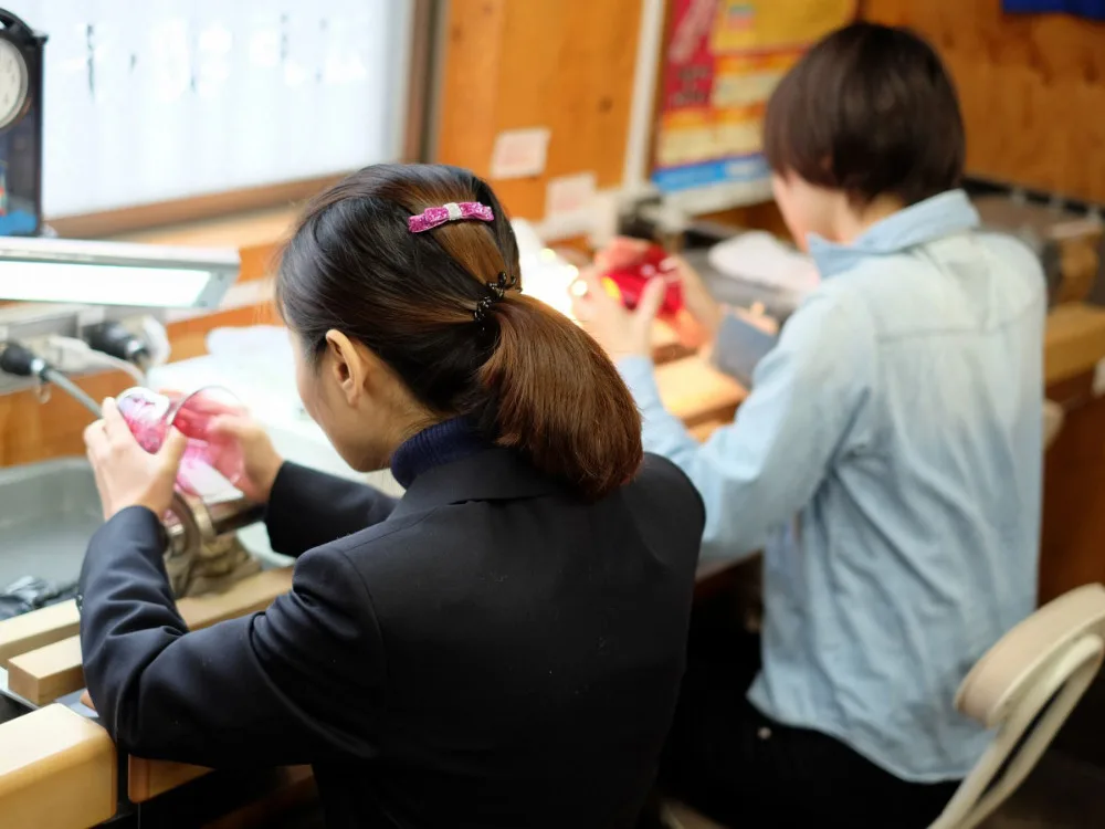 japonesa para casa copo de cerveja kiriko copo roxo