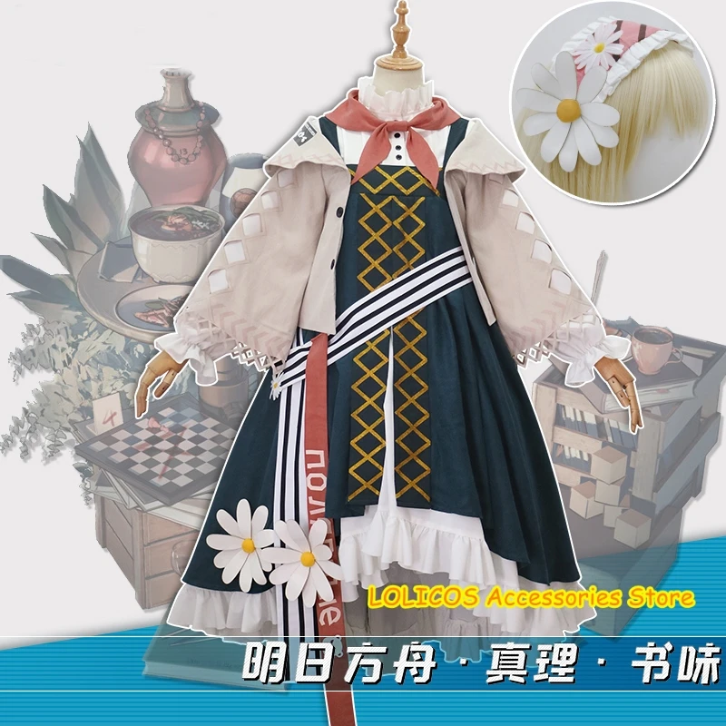 

Game Arknights Istina Rhode Island Anna Morozova Cosplay Costume Lolita Party Princess Dress Uniform Full Set Girl Halloween