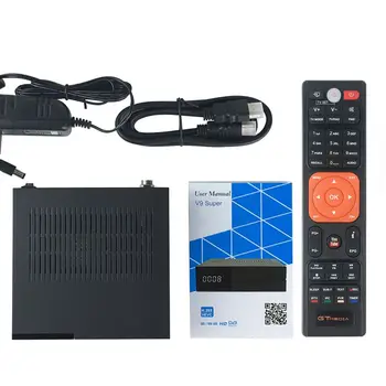 

Best 1080P DVB-S2 GTmedia V9 Super CCcam Cline Spain Satellite TV Receiver Same GTmedia V8 Nova Freesat V9