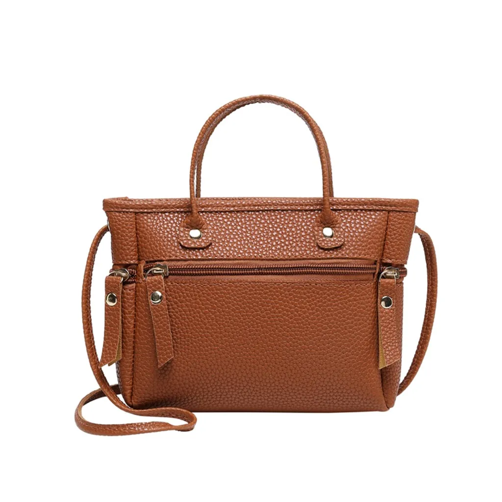 Brown 25# женская сумка-мессенджер, модная сумка на одно плечо, маленькая квадратная сумка для путешествий, Повседневная сумка через плечо - Цвет: Brown
