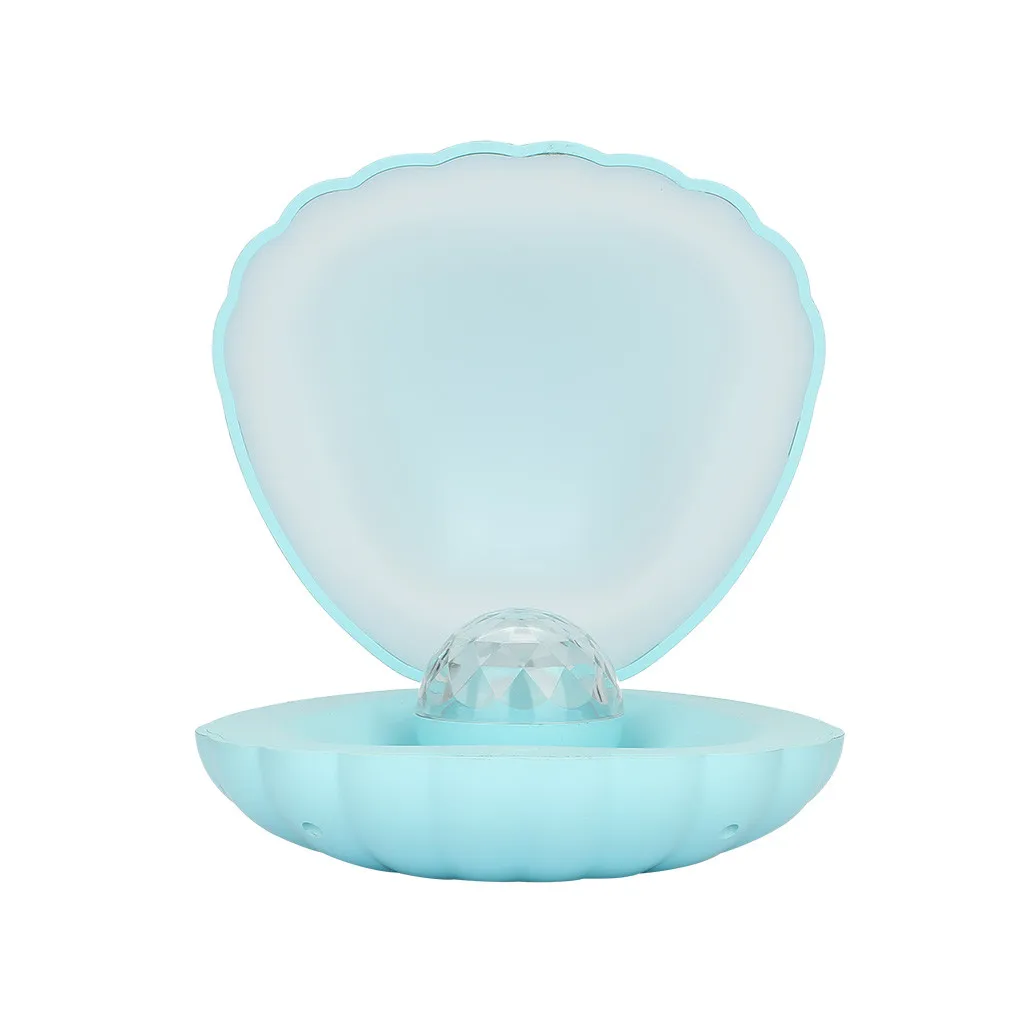 Light blue Usb креативный Радужный Свет ночник продукт оболочки алмазная проекционная лампа домашнее красивое украшение Радужный Свет - Испускаемый цвет: Light blue