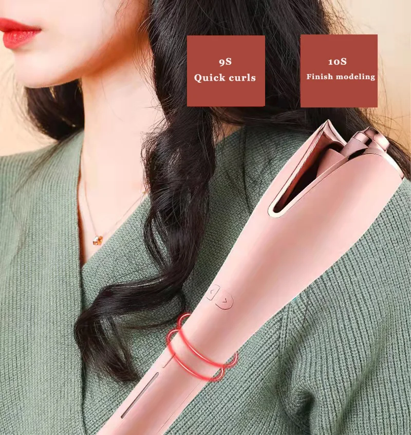 Description Picture 3 of itemHair Curler Auto Rotating Ceramic Hair Curler Stylers Heating Anti-scalding Salon Hair Waves Styling Tools Curling Iron